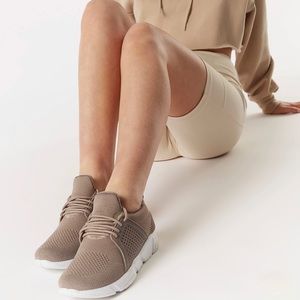 Taupe sneakers
